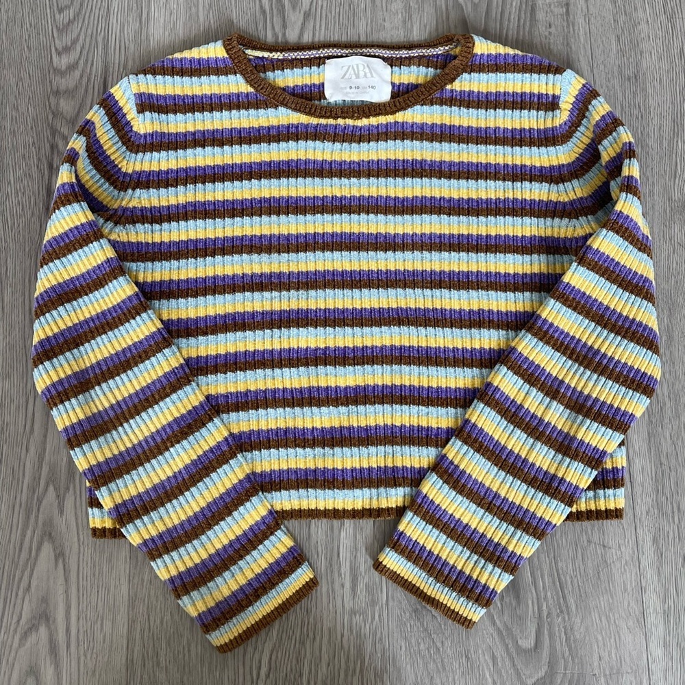 Zara kids striped sweater